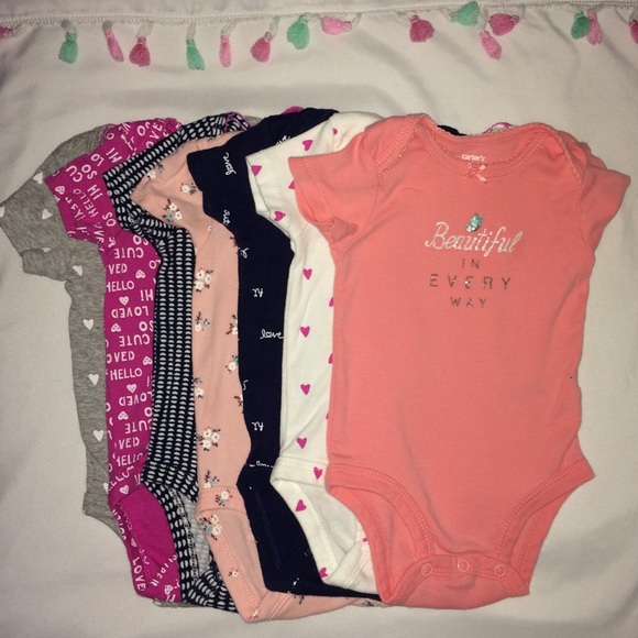 Carter's Other - CARTER’S. Set of 7 Bodysuits - 3M